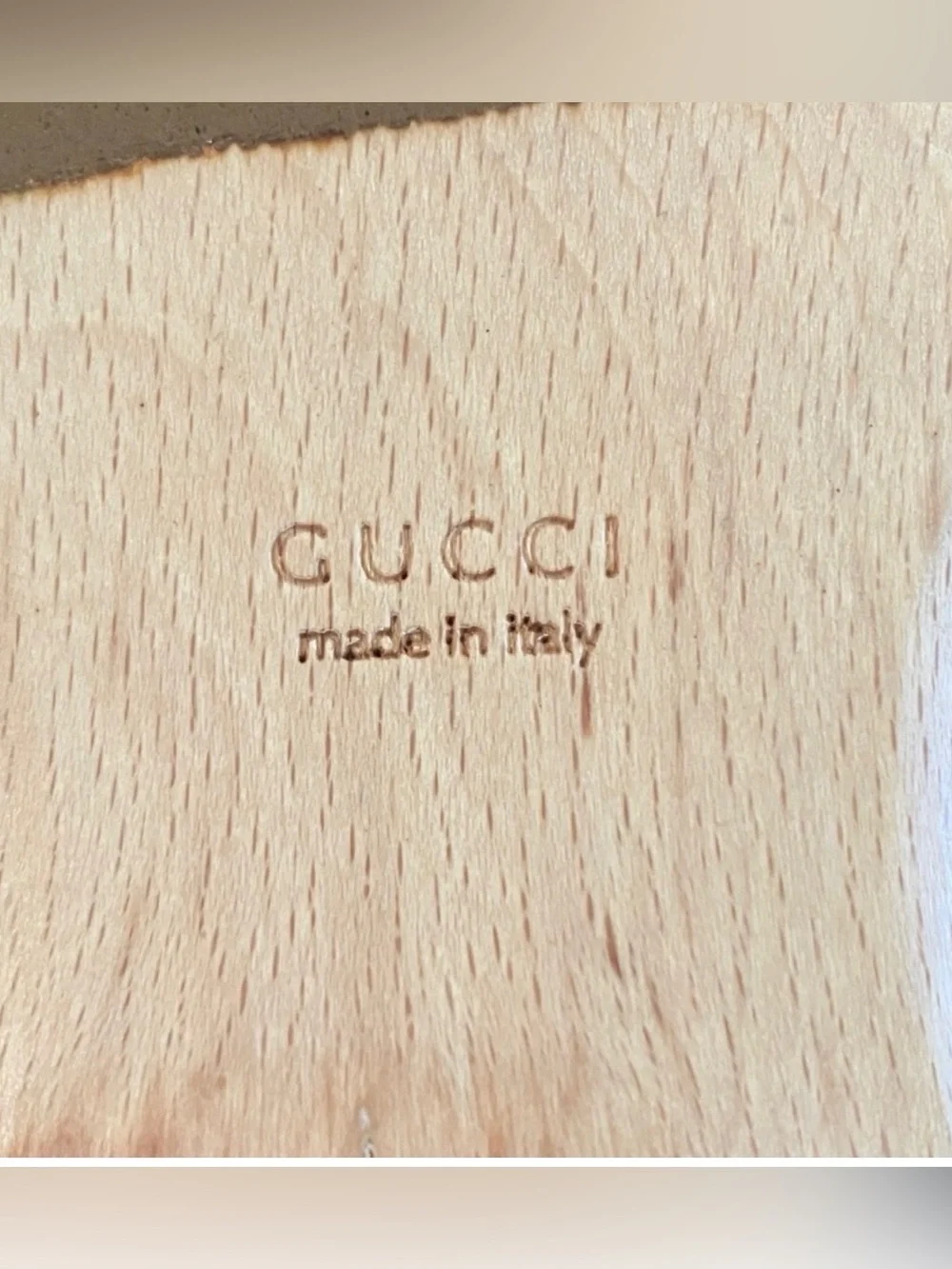 Gucci Beige Monogram Slide Sandals 9.5 - Picture 8 of 16